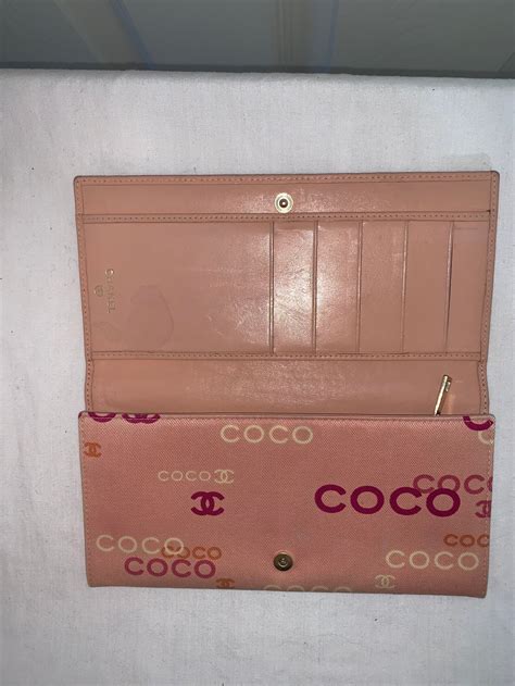 coco chanel wallet.